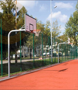 Spor Kompleksleri Basket sahası yapımı